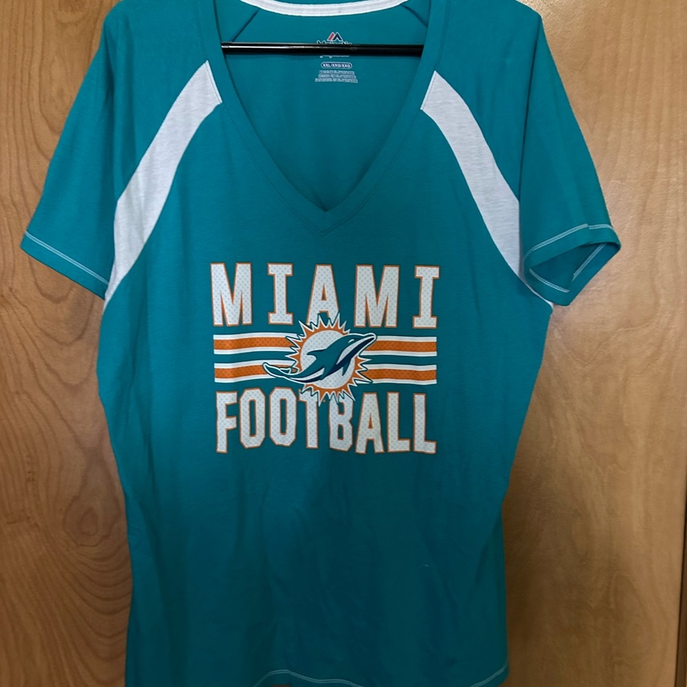 Miami Dolphins Football Tee